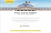 BRIEF AAN DE KONING EN ALLE BELGEN - pers.vlam.be op ons Bier - Brief... · Sire, Een Belg toont niet snel zijn trots. Maar nu de Belgische biercultuur uitgeroepen werd tot UNESCO