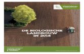 De biologische landbouw in 2018 - lv.vlaanderen.be · 1.5 Belangstelling voor biologische productiemethode blijft hoog 14 . ... besteden 5% van hun uitgaven voor verse voeding aan