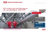 Productcatalogus & prijslijst 2019 - rti.rockwool.com · 8 Productcatalogus & prijslijst ProRox/SeaRox 2019 Combat the risk of ... Complies with VW test 3.10.7, does not result in