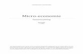 Micro-economie - · PDF file1 Voorwoord Dit samenvattend werk dat de micro-economie behandelt is gebaseerd op de vierde editie van het boek Microeconomics, geschreven door David Besanko