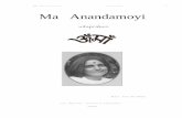 Ma Anandamoyi uitspraken 1 Ma Anandamoyi - anandamayi.net Ma Ananda Ma-1.pdf · spirituele sadhana en met lange kirtan momenten, het zingen van mantra’s en godsdienstige liederen.