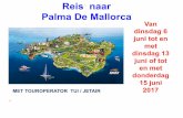 reis Mallorca 2017 - De Vlaamse sociaaldemocratische partij · Plaça d’Espanya in Palma. In Palmawacht u de rode, ... plaatsen Muro en Sa Pobla ligt het Parc Natural de S’Albufera.