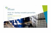 PGS 15: Opslag verpakte gevaarlijke stoffen · Case PGS 15 Bedrijf Nederland BV wil extra goederen in hun bestaande opslagloods opslaan. De huidige opslagvoorziening is bestemd voor