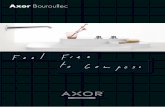 Axor Bouroullec - assets.hansgrohe.com · DE VRIJHEID VAN VRIJE INDELING. De Franse broers Ronan en Erwan Bouroullec behoren tot de meest gevraagde designers in de internatio-nale