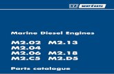 Marine Diesel Engines - vetus.com€¦ · 341131.06 r11 2016-04 PC M2_02_04_06_13_18_C5_D5 22 04 2016 I-III 1 Reserve kits Spare parts kit 2 Motor Engine 3 Koeling Cooling 4 Electra,