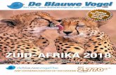 ZUID-AFRIKA 2018 - deblauwevogel.be · Ligging: Uitkijkend over Manyeleti Game Reserve dat deel uitmaakt van Greater Kruger Park en grenzend aan Sabi Sand Game Reserve. Hoedspruit,