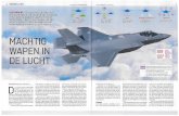 MACHTIG WAPEN IN DE LUCHT D - cgpa-volkel.nl · 2.222 km Nederlandse bedrijven verdienen onder huidige _____ contracten 8 miljard euro aan productie F-35in de Verenigde Staten. Eind