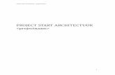 PROJECT START ARCHITECTUUR  · 3 informatie architectuur In dit hoofdstuk wordt high level vastgelegd wat de architectuurimpact van het project is op het gebied