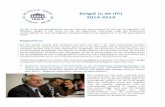 België in de IPU 2014-2019 - uip.fed-parl.beuip.fed-parl.be/ipu/doc/box_1/2019-02-overzicht_legislatuur-NL.pdf · georganiseerd door het IPU-forum van vrouwelijke parlementsleden