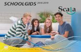 Scala 2018-2019 - scalarv.penta.nl · 34 Scala 2018-2019 2 Algemeen Voor u ziet u de schoolgids van Scala in Spijkenisse, onderdeel van het PENTA college CSG. De schoolgids bestaat