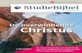De overwinnende Christus - studiebijbel.nl · gekregen. Het aspect van de overwinning op de kwade machten is een van de elementen die erg op de achtergrond raakte en bijna geheel