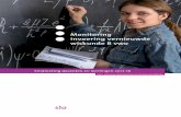 Monitoring invoering vernieuwde B vwo - slo.nl · wiskunde B vwo. Eindmeting docenten en leerlingen 2017-18. Monitoring invoering vernieuwde wiskunde B vwo Eindmeting docenten en