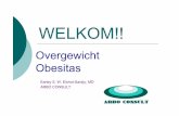 Obesitas ARBO projekt-1 · PDF file" Kanker: Galblaas, Ovarium, Mamma, Endometrium . Gewrichtsaandoeningen < > Overgewicht " Overgewicht leidt tot gewrichtsaandoeningen, maar er is
