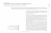 CaSuïSTIEK Hepatitis door herpes-simplexvirus - ntvg.nl · PDF filenecrosis in the liver in a patient with T-cell lymphoma. Herpes simplex virus hepatitis. Arch Pathol Lab Med. 2003;127:1049-50.