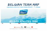BELGIAN TEAM Map - lbfa.be · PDF fileLigue Royale Belge d’Athlétisme - Koninklijke Belgische Atletiekbond – Royal Belgian Athletics Federation BELGA Alexander doom Date of birth: