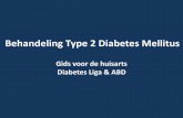 Behandeling Type 2 Diabetes Mellitus O 12u00... · Behandeling Type 2 Diabetes Mellitus Gids voor de huisarts Diabetes Liga & ABD