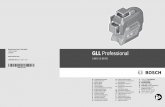 GERMANY GLL Professional - proidea.ro · re laser şi ai suportului universal genereaz ă un câmp care poate afecta funcţionarea stimula-toarelor cardiace. Ţineţi aparatul de