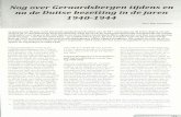 Nog over Geraardsbergen tijdens en na de Duitse bezetting ... · Nog over Geraardsbergen tijdens en na de Duitse bezetting in de jaren 1940-1944 Marc VA N TRIMPONT In januari van
