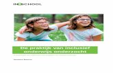 De praktijk van inclusief onderwijs onderzocht - In1school · PDF file2 The Salamanca Statement and Framework for Action on Special Needs Education Adopted by the World Conference