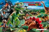 download.playmobil.com · De T-Rex was één van de grootste en gevaarlijkste dinosaurussen. Hij leefde solitair en had sterke kaken en grote, scherpe tanden. Met zijn gespierde achterpoten