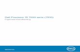 Dell Precision 15 7000 serie (7510) · Volg de onderstaande veiligheidsrichtlijnen om uw persoonlijke veiligheid te garanderen en de computer en werkomgeving te beschermen tegen mogelijke