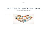 Schnellkurs Deutsch · Web viewsoms druist het maken van de stam tegen je taalgevoel in. Volg toch altijd de regels, dan kun je haast geen fouten maken! Neem het Duitse werkwoord