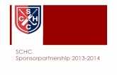 SCHC Sponsorpartnership 2013-2014 2016 - august 26...SCHC, uniek in Nederland! SCHC (Stichtsche Cricket- en Hockeyclub) is in een 105 jaar oude familieclub met de ambitie om op het