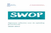SWOP-weekverslag '16-'17 · 2019-11-20 · blok. Deze informatie werd voornamelijk gebruikt wanneer er een blokcommissie werd samengeroepen. In een poging om de informatie te standaardiseren,