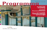 Programma najaar 2018 Orgelpark · Christina Viola Oorebeek Nieuwe composities voor het Utopa Barok-orgel, geschreven door de Conlon-bestuurs-leden Boris Bezemer, Robert van Heumen,