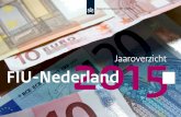 2015...Analyse van ongebruikelijke transacties In 2015 heeft de FIU-Nederland 7.352 dossiers in onderzoek genomen. Hiervan zijn 6.382 dossiers met 40.959 transacties verdacht verklaard