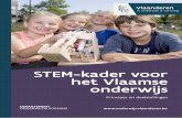 STEM-kader voor het Vlaamse onderwijs6 Samenvatting STEM heeft op korte tijd veel weerklank gekregen in het Vlaamse onderwijs. Maar wat is STEM nu eigenlijk? Wat voorligt, is een algemeen