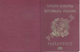 Foto a pagina intera - Polizia di Stato...48 -passaport tJ 't paspoort bevat 48 bladzijden Este paszport zawiera 48 strony Tento cestovrý pas má 48 strán Passet innehå//er 48 sidor