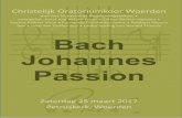 Bach Johannes Passionheeft haar zangopleiding gevolgd aan het Fontys conservatorium te Tilburg bij Frans Fiselier en Marjolein Koetsier. Ze heeft o.a. lessen gevolgd bij Johannette
