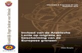 Invloed van de Arabische Lente op migratie en bescherming ... · Belgisch militair vliegtuig, ingericht om een deel van de vluchtelingen van dit conflict naar hun thuislanden terug