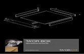 TA'OR BOX - ringen voor TA’OR BOX. Met de speciale machine voor TA’OR BOX zijn front, bodem en rugwand ter plaatse flexibel aan te passen. natuur noten zwart yaya natuur eiken