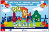 Mini Dam tot Damloop Zaandam 18 september 2016...Mini Dam tot Damloop, JCDecaux, als billboard langs de weg geplaatst! Wil jij ook meedoen aan de kleurplaatwedstrijd? Download hier