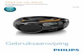 Gebruiksaanwijzing - Philips · • Dimensions changes to: 300 x 134 x 240mm. • The weight of the product changes to 1.5 kg. NL 1 Inhoudsopgave 1 Belangrijk 2 ... Universal Serial