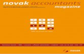 novak accountants · 2018-03-23 · 4 novak accountantsmagazine advertentie RUIMTE voor ambities Risico’s raken uw ondernemersgeest en uw ambities. Aon adviseert u bij het inzichtelijk