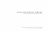 Help for GeoGebra 2 - vandeveen.nl 2010/Downloads/Handleiding... · 2. Voorbeelden Om een idee te krijgen van de mogelijkheden van GeoGebra, bekijk je best enkele voorbeelden. 2.1.