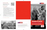 HUGO CLAUS - Hotel Damier ... Schrijver Hugo Claus (Brugge, 5 april 1929 - Antwerpen, 19 maart 2008)