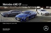 Mercedes-AMG GT · PDF file 2019-12-27 · Verrassend veelzijdig, onmiskenbaar AMG GT: de Mercedes-AMG GT 4-Door Coupé Eigenlijk het jongste lid van de AMG GT-familie en toch eerder