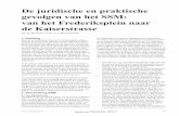De juridische en praktische gevolgen van het SSM: van het ...finnius.nl/.../Artikel_Bart...en-praktische-gevolgen-van-het-SSM_TvFR.pdf · ving van het SSM en de werking daarvan geven.