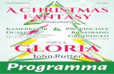 John Rutter Programma - Kamerkoor Dualiskamerkoordualis.nl/sites/default/files/Programmaboekje A Christmas Fantasy.pdf · Gloria – John Rutter Ooit zei iemand tegen John Rutter