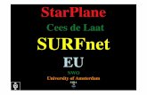 EU - de Laat · StarPlane Cees de Laat SURFnet EU NWO University of Amsterdam SARA TI TNO NCF