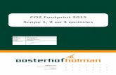 CO2 Footprint 2015 - Koninklijke Oosterhof Holman...CO2-ladder niveau 5 (versie 2.2). In het kader hiervan wordt éénmaal per halfjaar gerapporteerd over de CO2-emissies van Oosterhof