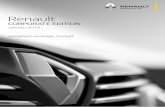 Renault...Abonnement op de Renault R-Link app "Coyote Series" gedurende 1 jaar 81,82 99,00 My Warranty - Garantie 5 jaar of 100.000 km : 2+3 jaar garantie-uitbreiding 446 ,28 540 ,00