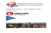 JAARLIJKS UITJE 7 SEPTEMBER 2019 · 2019-06-11 · Museum de Fundati Waanders in de Broeren WNN 2019 . Van Sassenpoort Hofjes in Zwolle (vrouwenhuis) WNN 2019 . Historische stadswandeling