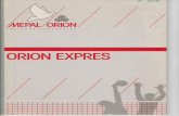 ORION EXPRES · 2019-04-16 · -temming te komen mel l'iepa1 als hoofclsponsor en hierop volgend voor de eerste teams Rucanor als co-sponsor' Het Bestuur is des te blijer daL ze het