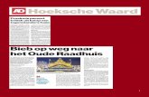Week 6-2017 - PvdA Hoeksche Waard · wordt verklaard voor het jaar 2016 en blijkbaar nietvoor het jaar 2013." In dat jaar kozen Oud-Beijerland, Strijen én Cromstrijen voor een herindeling