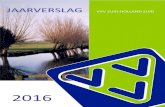 Jaarverslag VVV Zuid-Holland Zuid 2016 - vvvhoekschewaard.nl · Jaarverslag VVV Zuid-Holland Zuid 2016 5 2. VOORLICHTING Het VVV Logo staat, in de ogen van de consument, voor: •